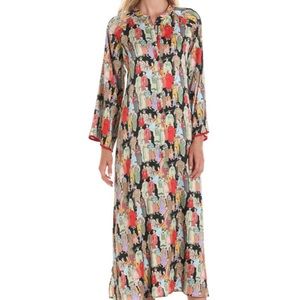 Natori Dinasty zip caftan. Lounge.